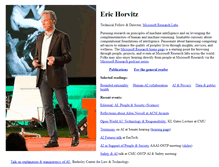 Tablet Screenshot of erichorvitz.com